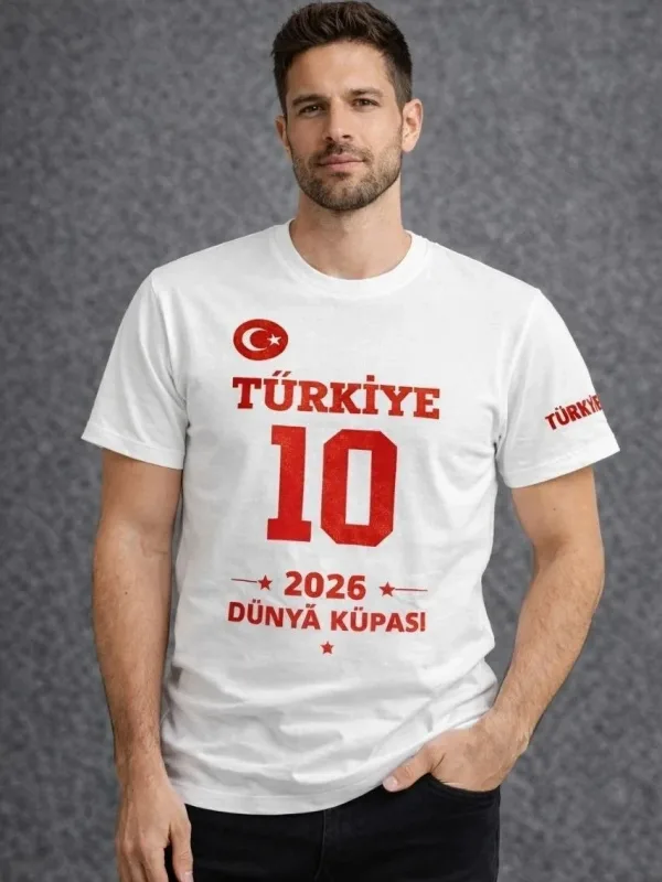 Kişi Ağ Türkiyə Çap Azarkeş Köynəyi 1