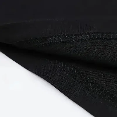Γυναικείο Μαύρο Oversize Ποδηλατόλαιμο Τυπωμένο Μπλουζάκι Καρτούν 5
