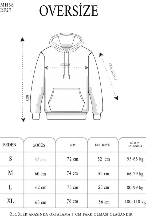 Sweatshirtê Mêran ê Reş Oversize 3 Têl Pembû Bi Kapek û Nexşkirî 2
