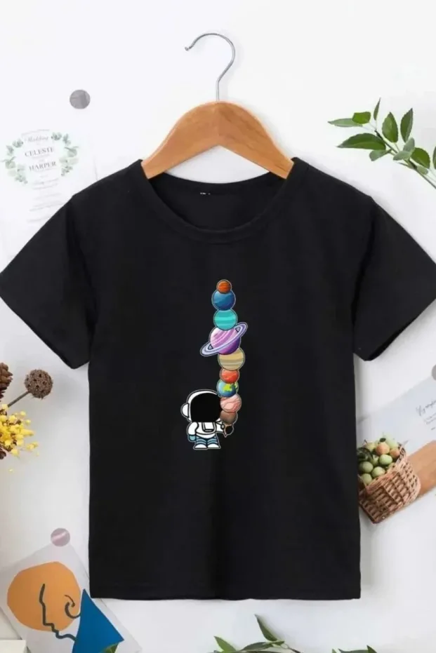 Chavorre Kale Oversize Tiparite Dikhlyakane Kola T-Shirt 2