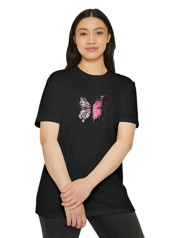 Tîşorta Jinan Oversize Reş, Stûyê Bisîkletê, Çapkirî 1