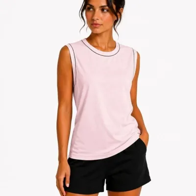 Dámská 3dílná sada cyklistických tílek bez rukávů 7