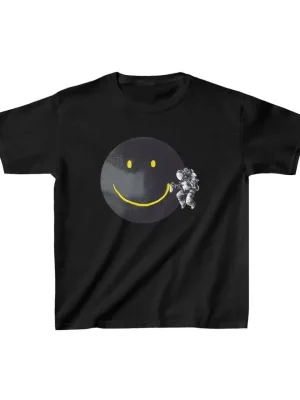 Cocuk Kalho Oversize Printed Bicicleta Gola T-Shirt