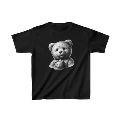 Cocuk Kalho Oversize Printed Rotunda Gola T-Shirt 1