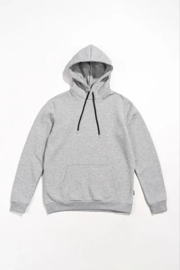 Jin Gewr Oversize 3 Têl Pembû Kangurû Bêrîk Hoodî Sweatshirt 1