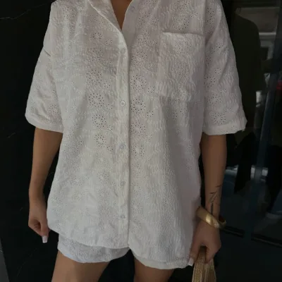 Shorts Brode Set White 5