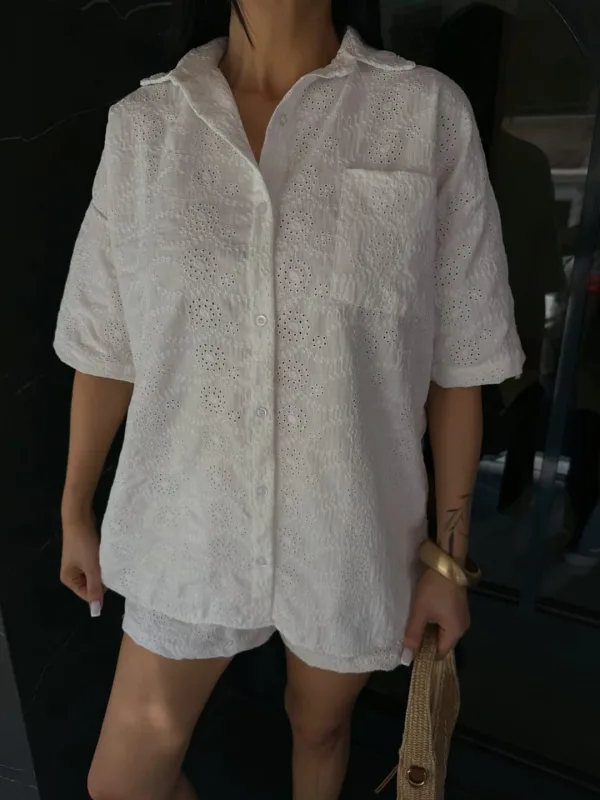 Shorts Brode Set White 5