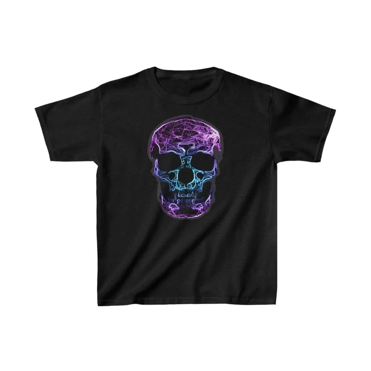 Παιδικό Μαύρο Oversize Τυπωμένο T-Shirt