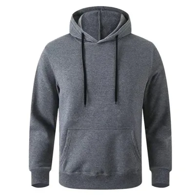 Sweatshirtê Mêran ê Dûkelî Oversize 3 Têl Pembû Bi Kapek û Bêrîk 3