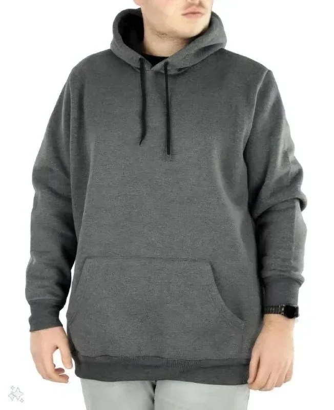 Murš Fume Oversize 3 Ipliko Pambuko Kapušonli Cepli Svetshirt