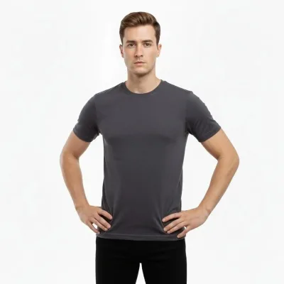 Pánsky dymový slim fit elastický bicyklový tričko 2