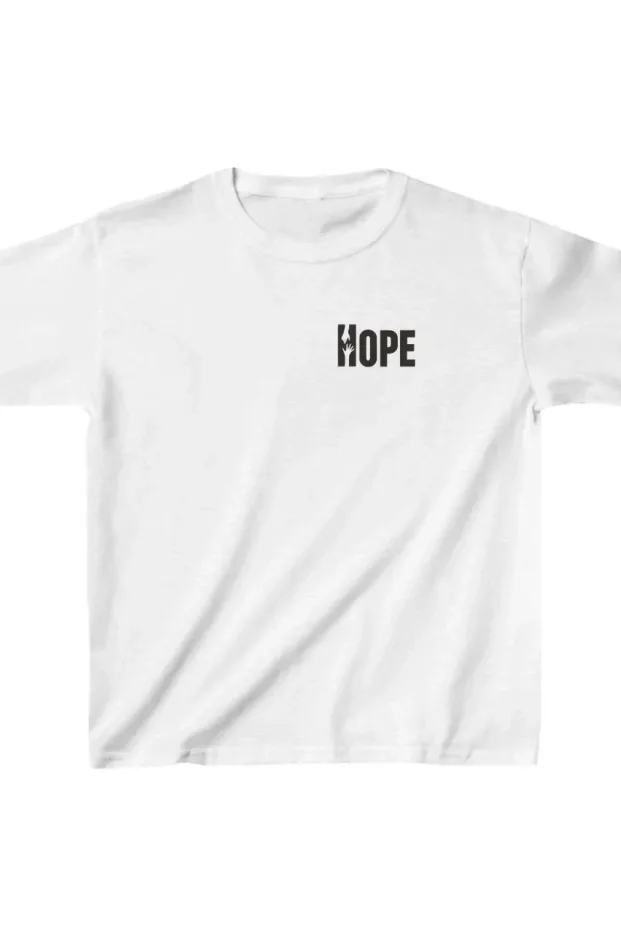 Uşaq Ağ Çaplı Oversize Velosiped Yaxalı T-Shirt 1