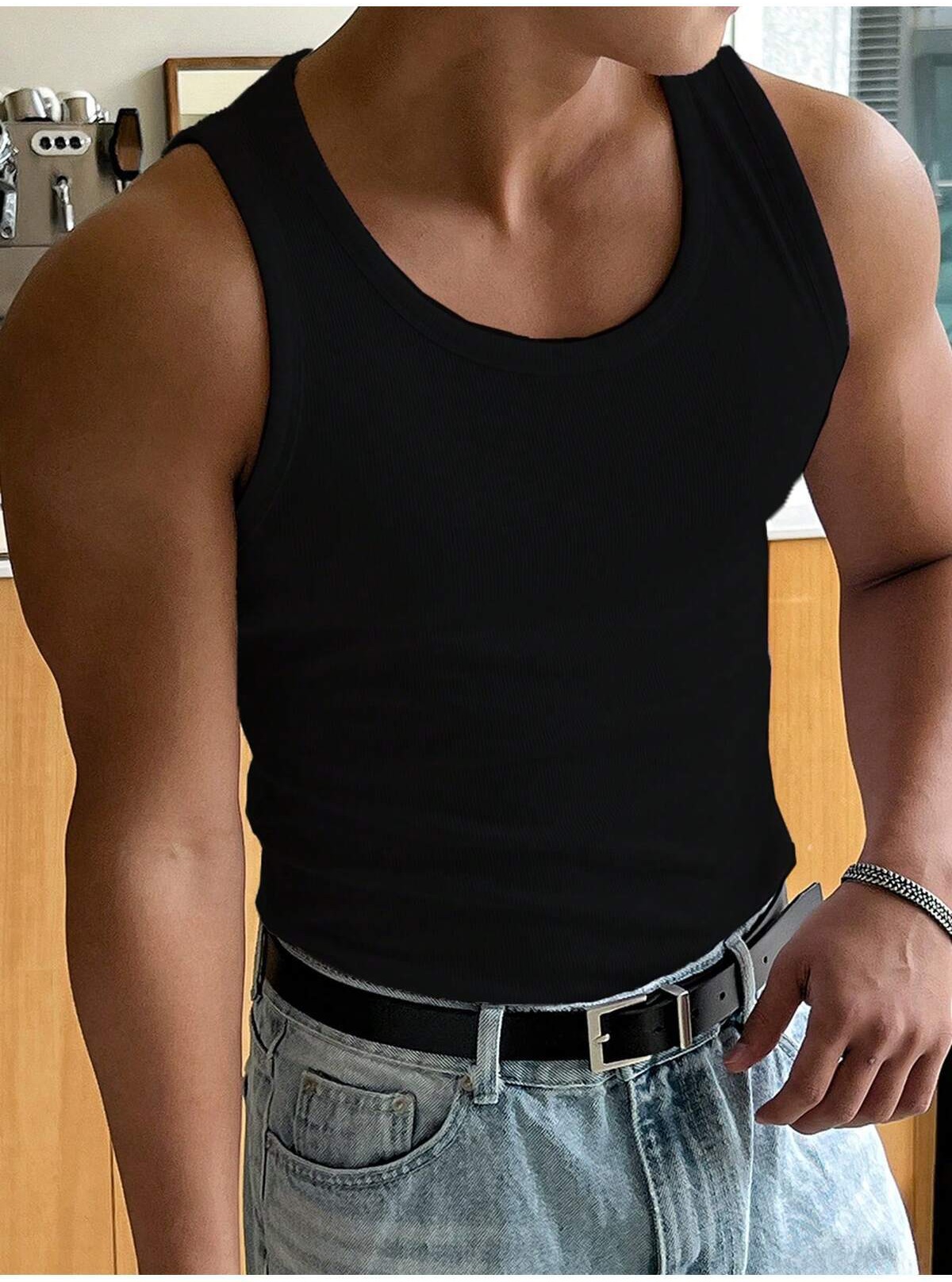 Kadın Siyah Halter Yaka Fitilli Likralı Spor Atlet