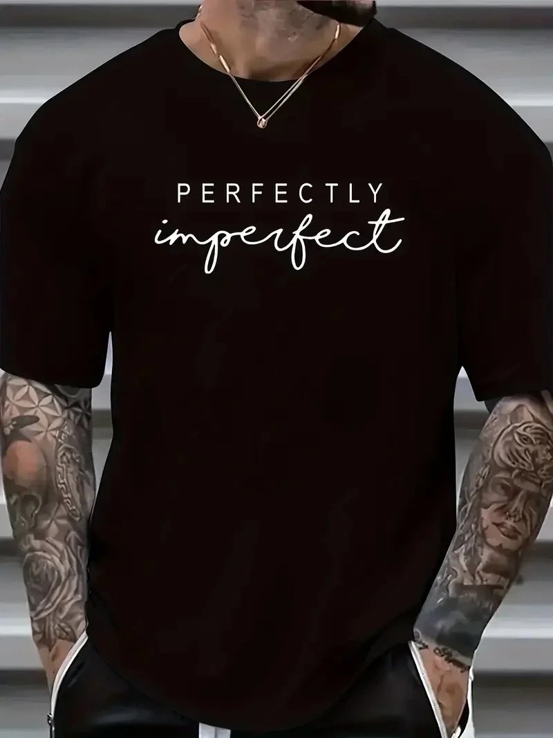 Kişi Qara Velosiped Yaxalı Çap Yay T-Shirt 1