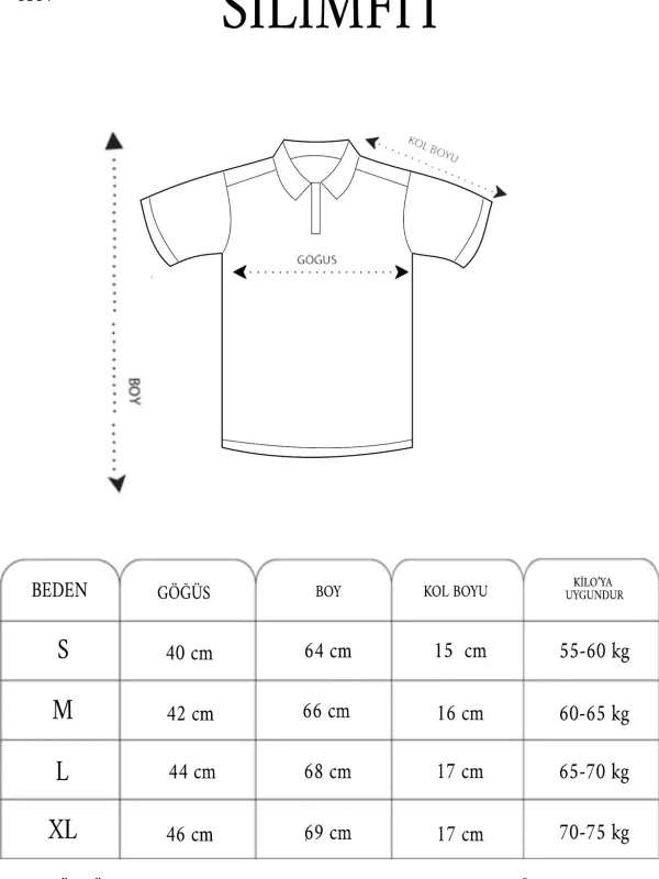 Tîşorta Polo ya Haki ya Slim Fit Bi Xêzên Çêkirî 4
