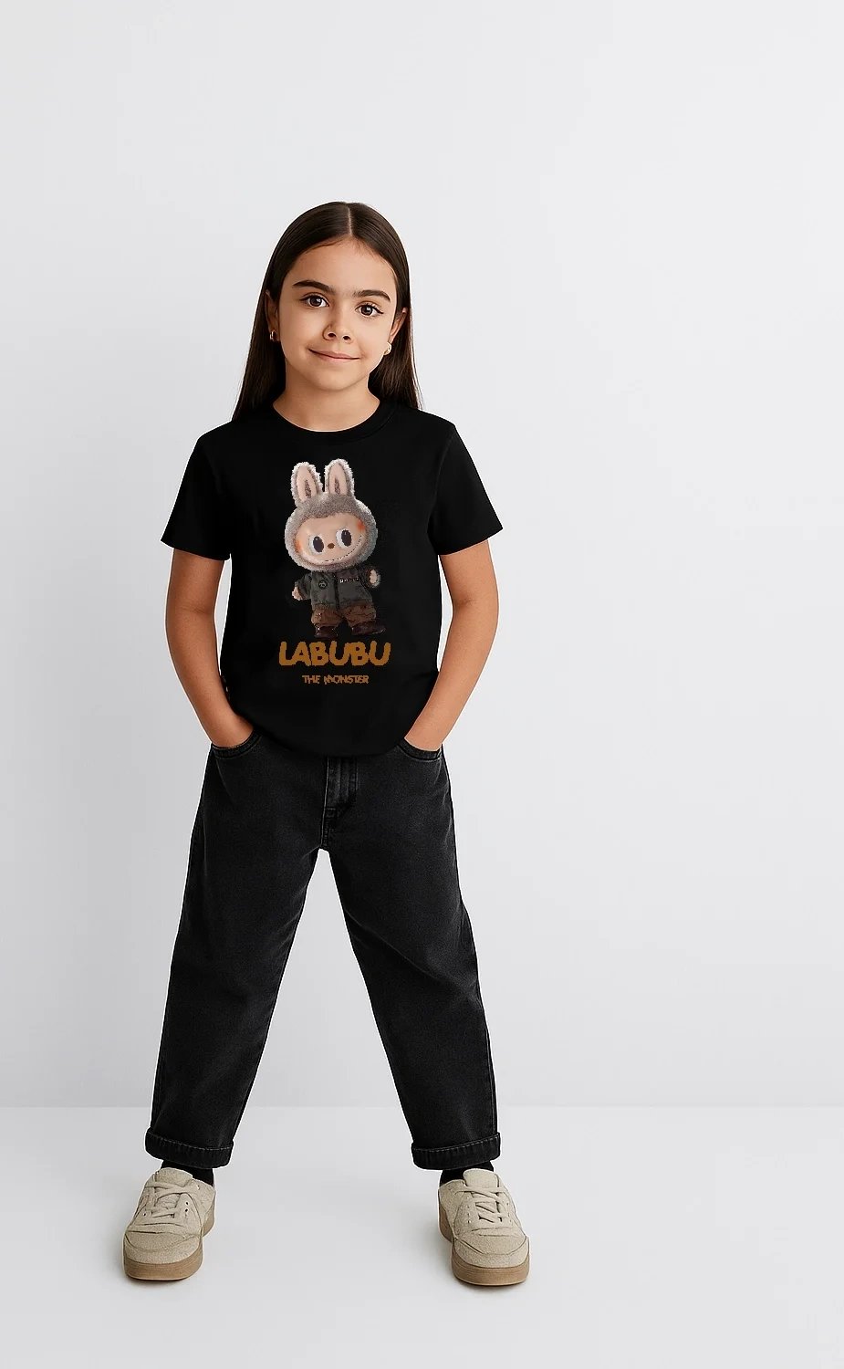 Cior Kalho Labubu Printed Cocuk T-Shirt 2