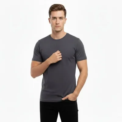 Pánsky dymový slim fit elastický bicyklový tričko 4