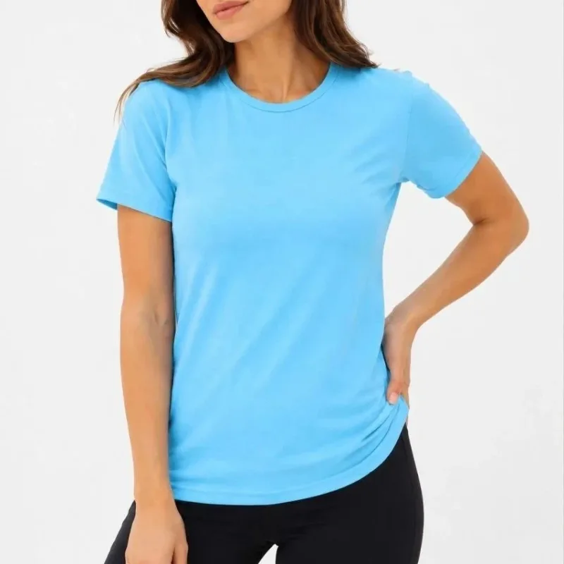 Qadın Firuzə Slim Fit Velosiped Yaxalı Basic Köynək
