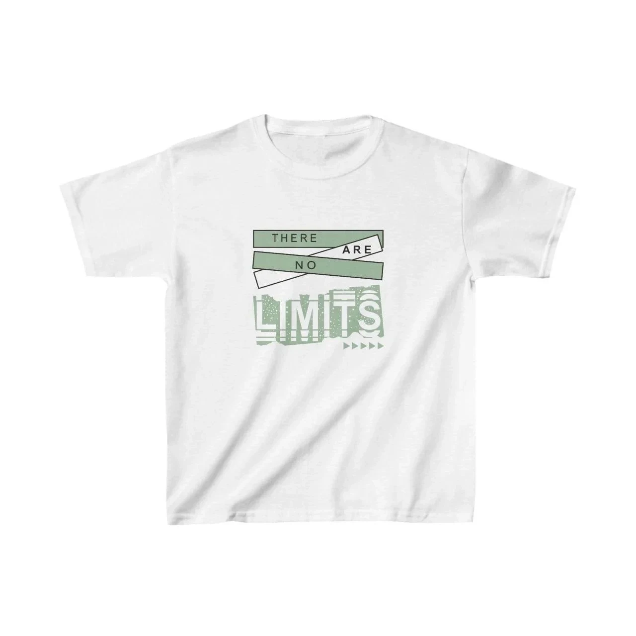 T-Shirta Zarokan a Spî ya Çapkirî ya Oversize