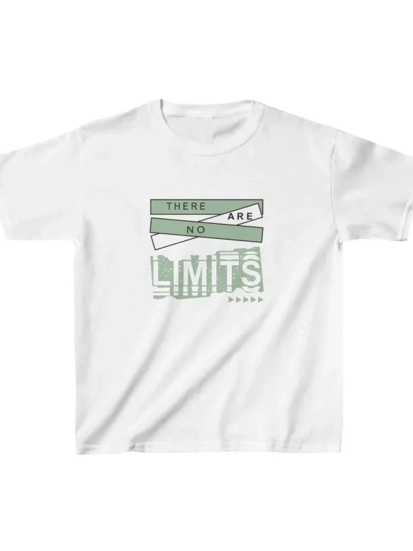 T-Shirta Zarokan a Spî ya Çapkirî ya Oversize 1