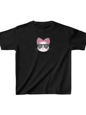 T-Shirta Zarokan a Reş a Çapkirî ya Oversize