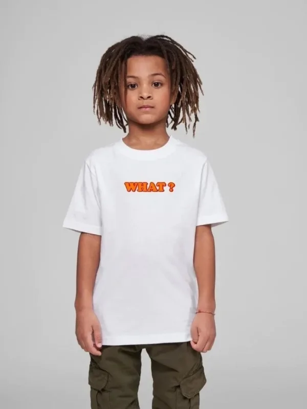 Uşaq Ağ Çap Oversize Köynək 2