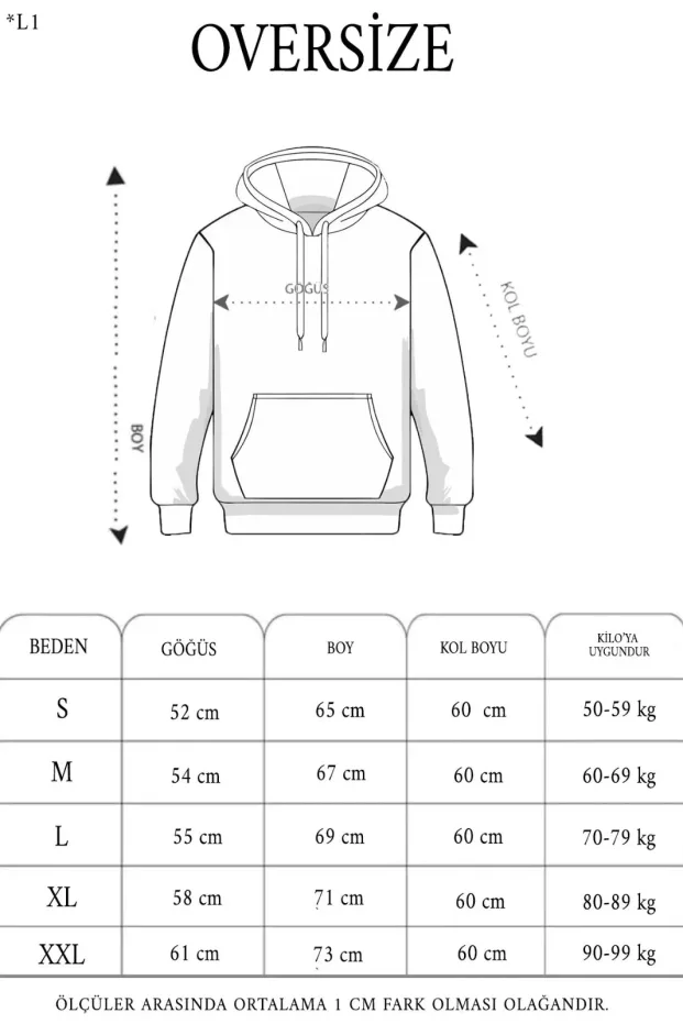 Damski Granatowy Oversize 3-nitkowy Bawełniany Kaptur Kieszeń Kangur Sweatshirt 2