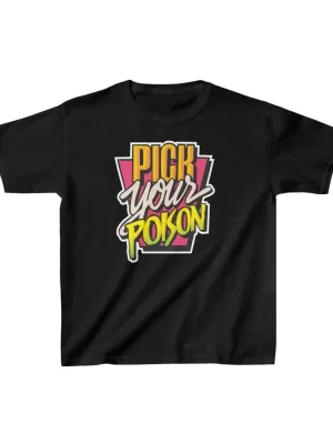 Dětské černé oversized potištěné tričko s kulatým výstřihem