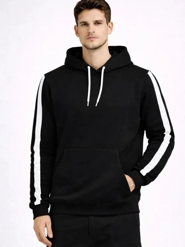 Murš Albo Oversize Dungat Capușon 3 Firă Bumbac Sweatshirt 2