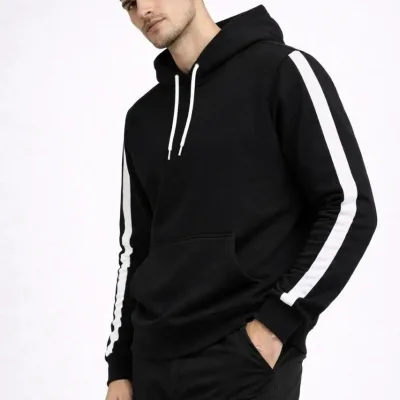 Murš Albo Oversize Dungat Capușon 3 Firă Bumbac Sweatshirt 3