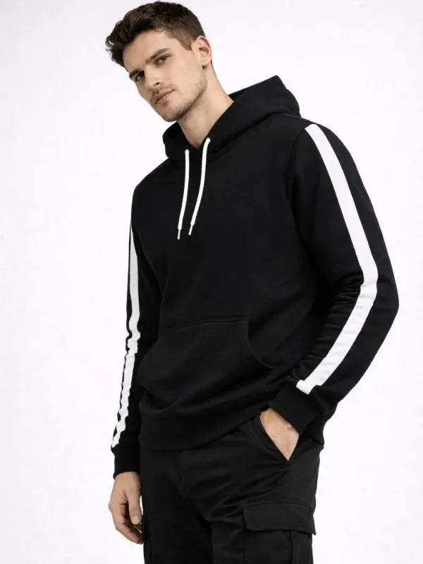 Murš Albo Oversize Dungat Capușon 3 Firă Bumbac Sweatshirt 3