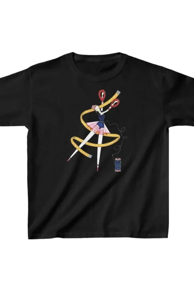 Çocuk Siyah Oversize Baskılı Pamuklu T-Shirt 1