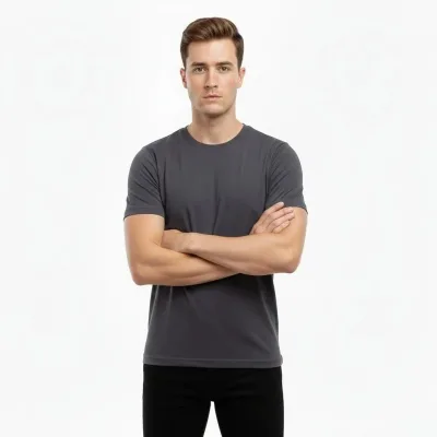 Pánsky dymový slim fit elastický bicyklový tričko 1