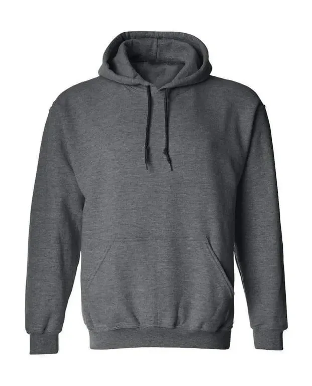 Muški dimljeni oversize 3-nitni pamučni kapuljač s džepovima, sweatshirt 2