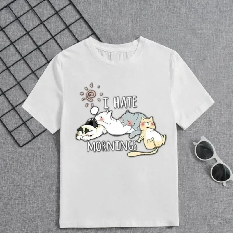 Κοριτσίστικο Λευκό Ποδήλατο Λαιμό Printed T-Shirt