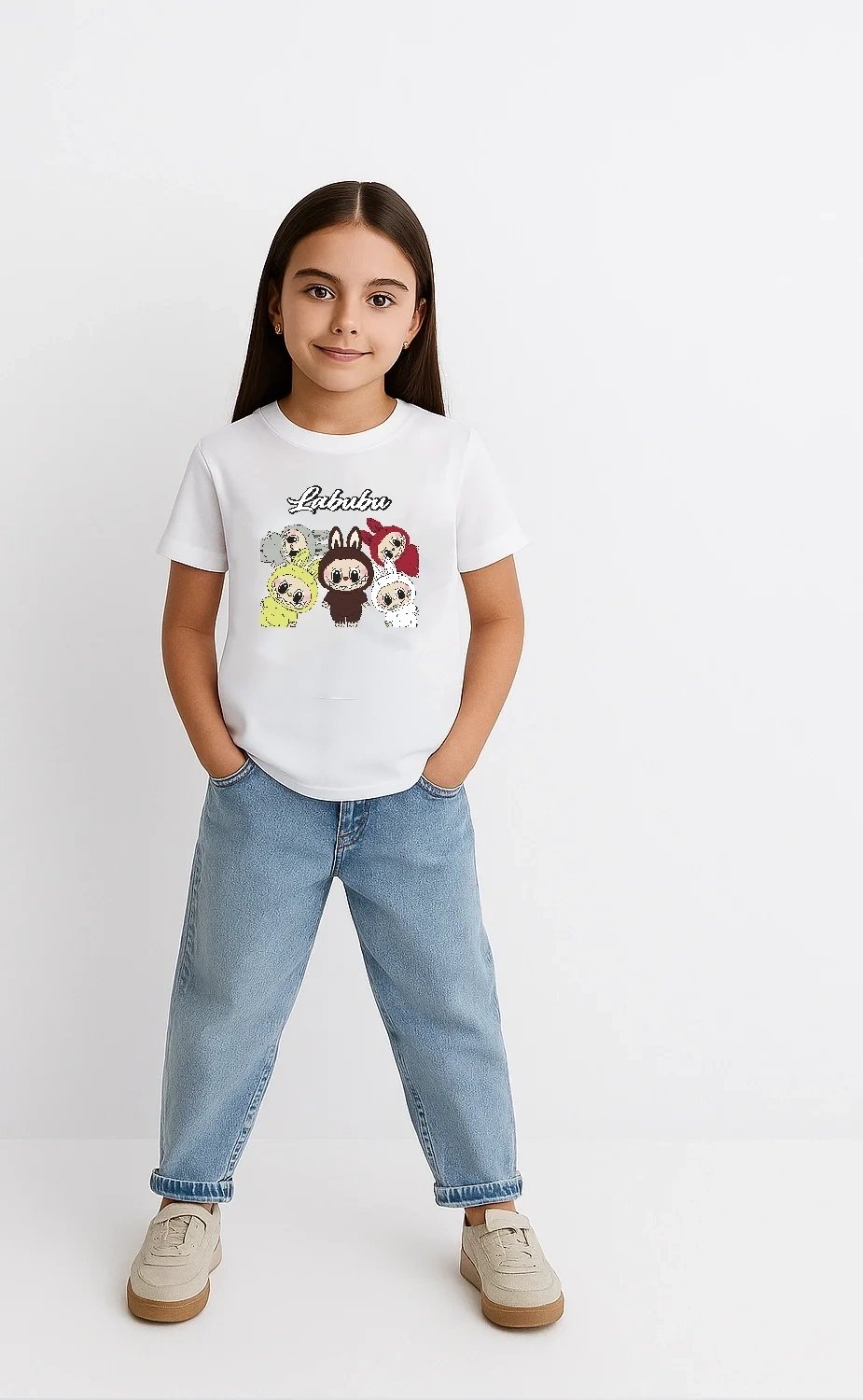 Cior Albo Labubu Printed Regular T-Shirt 2