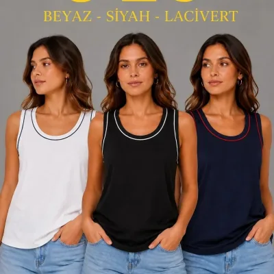 Ženski set od 3 komada bez rukava biciklistička majica 1