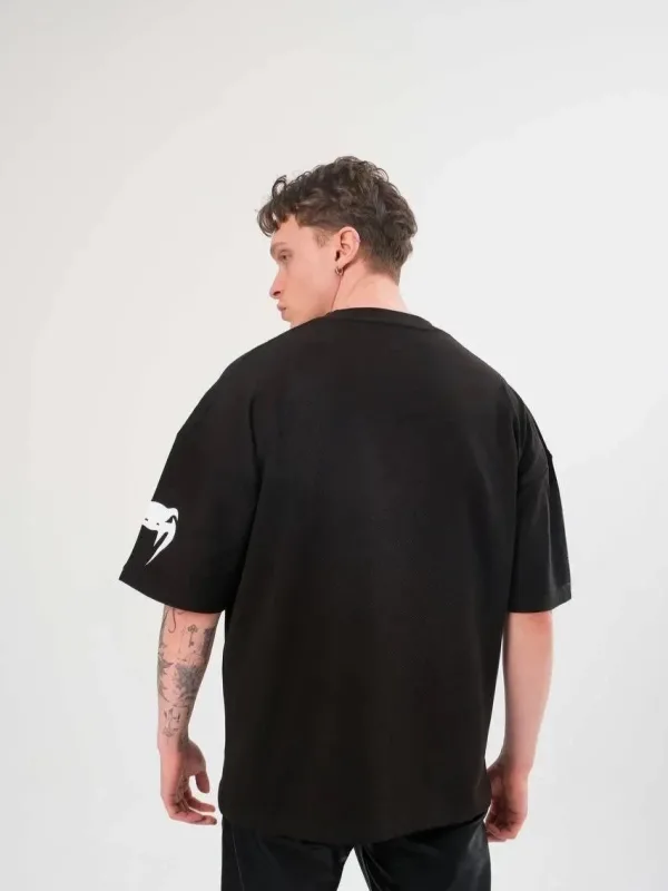 Bărbat Negru Guler Bicicletă Imprimat Mânecă Scurtă Tricou 4