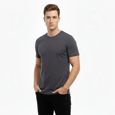 Pánsky dymový slim fit elastický bicyklový tričko 3