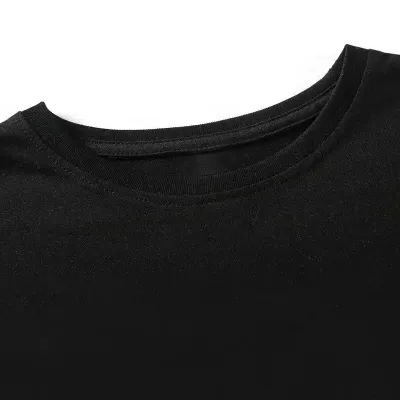 Γυναικείο Μαύρο Oversize Ποδηλατόλαιμο Τυπωμένο Μπλουζάκι Καρτούν 4