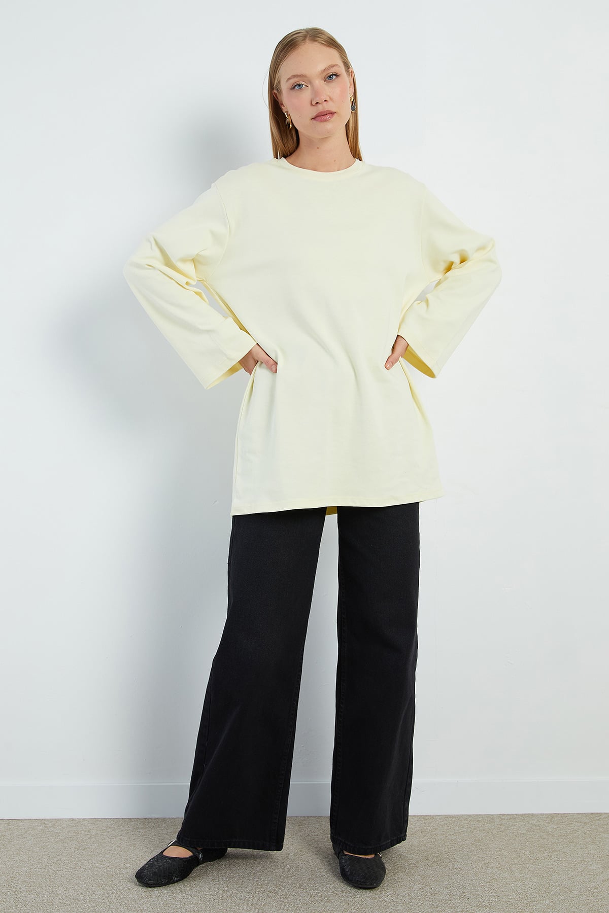 Fullamodest Basic Geniş Kol Tunik 3