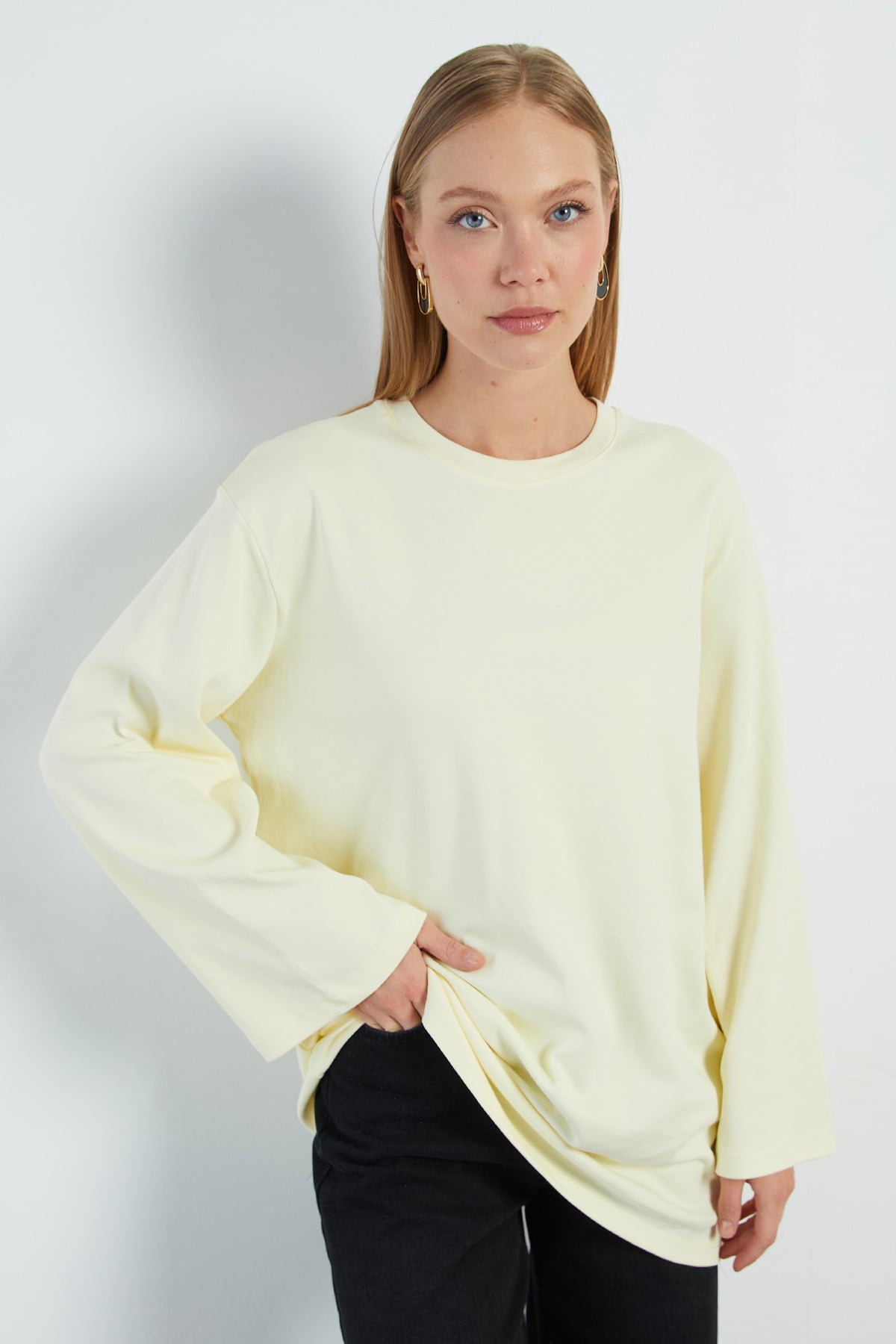 Fullamodest Basic Geniş Kol Tunik 5
