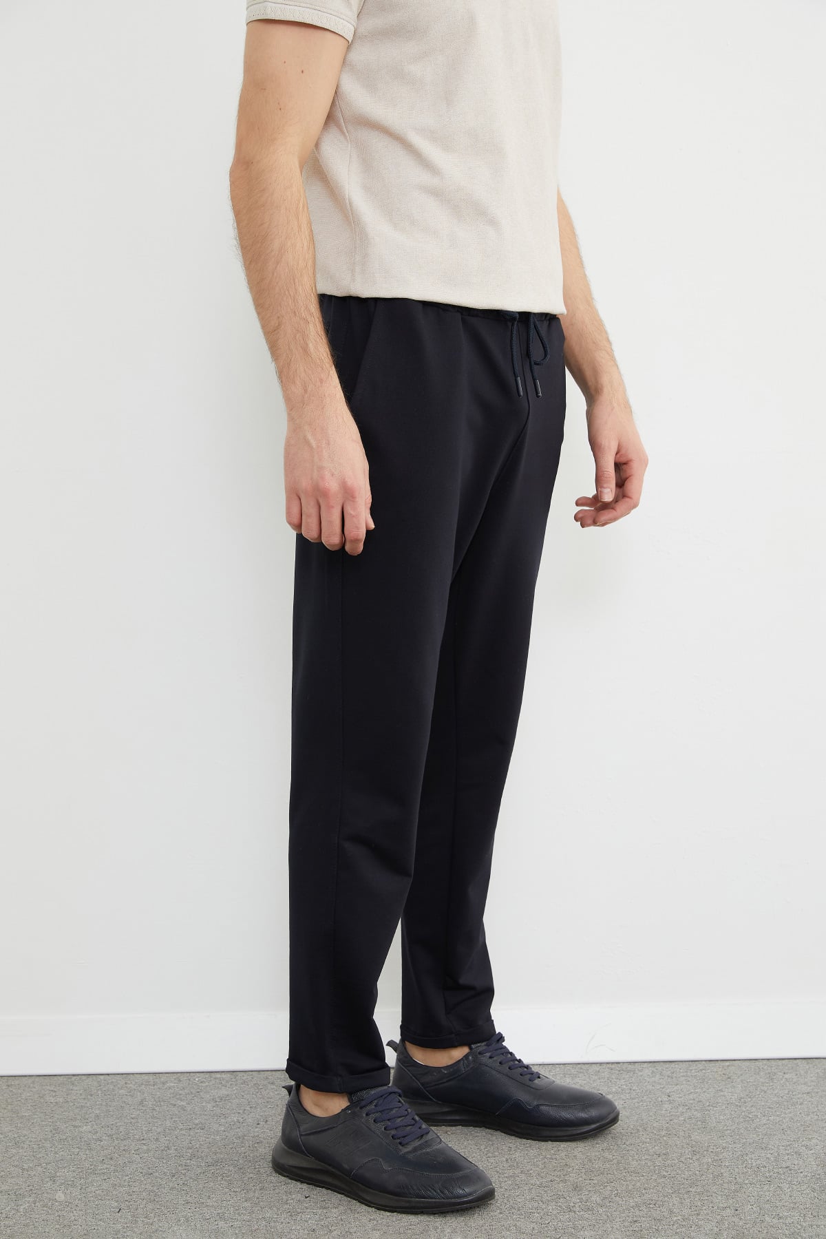 Beli Bağlamalı Duble Paça Pantolon 6