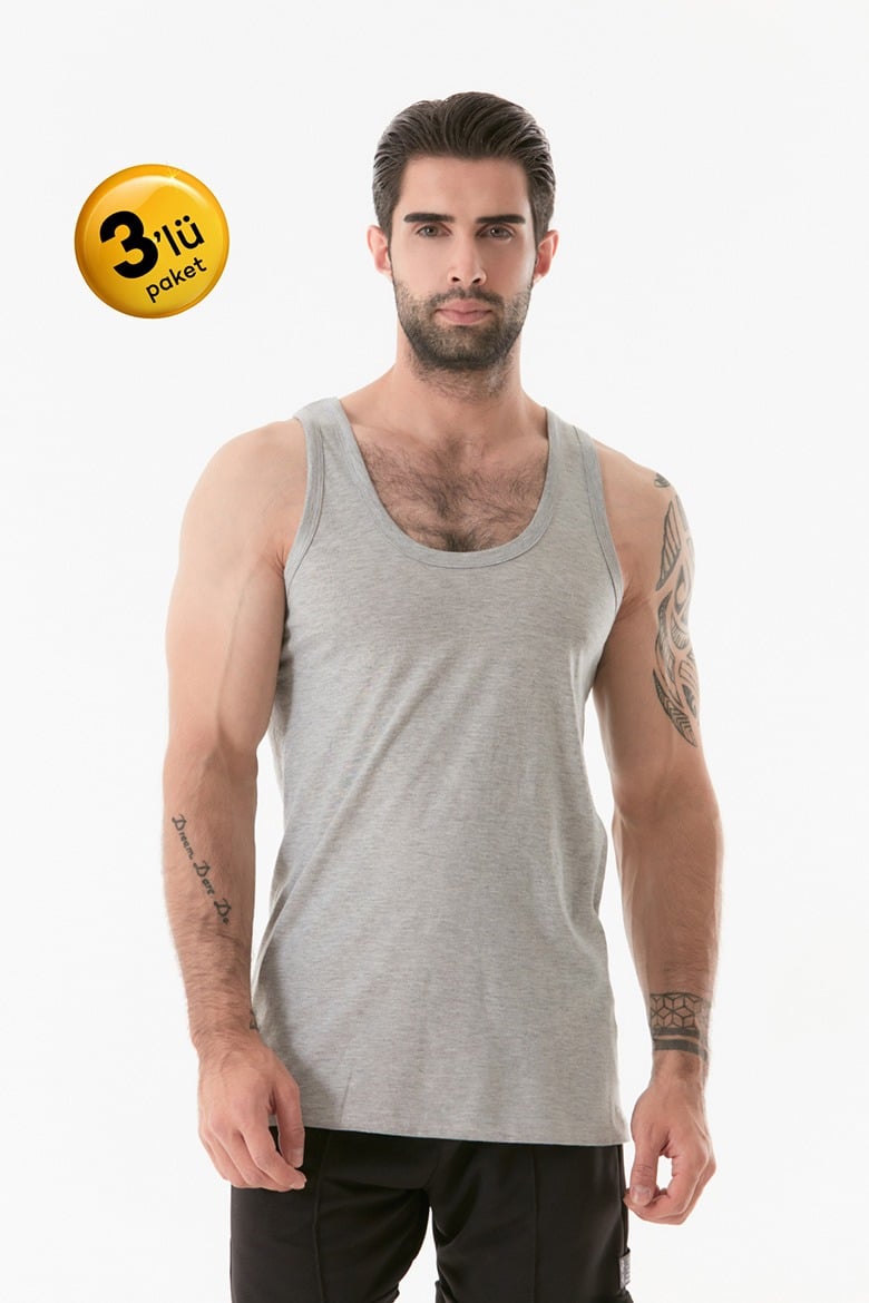 Basic 3 Lü  Bisiklet Yaka Atlet 2