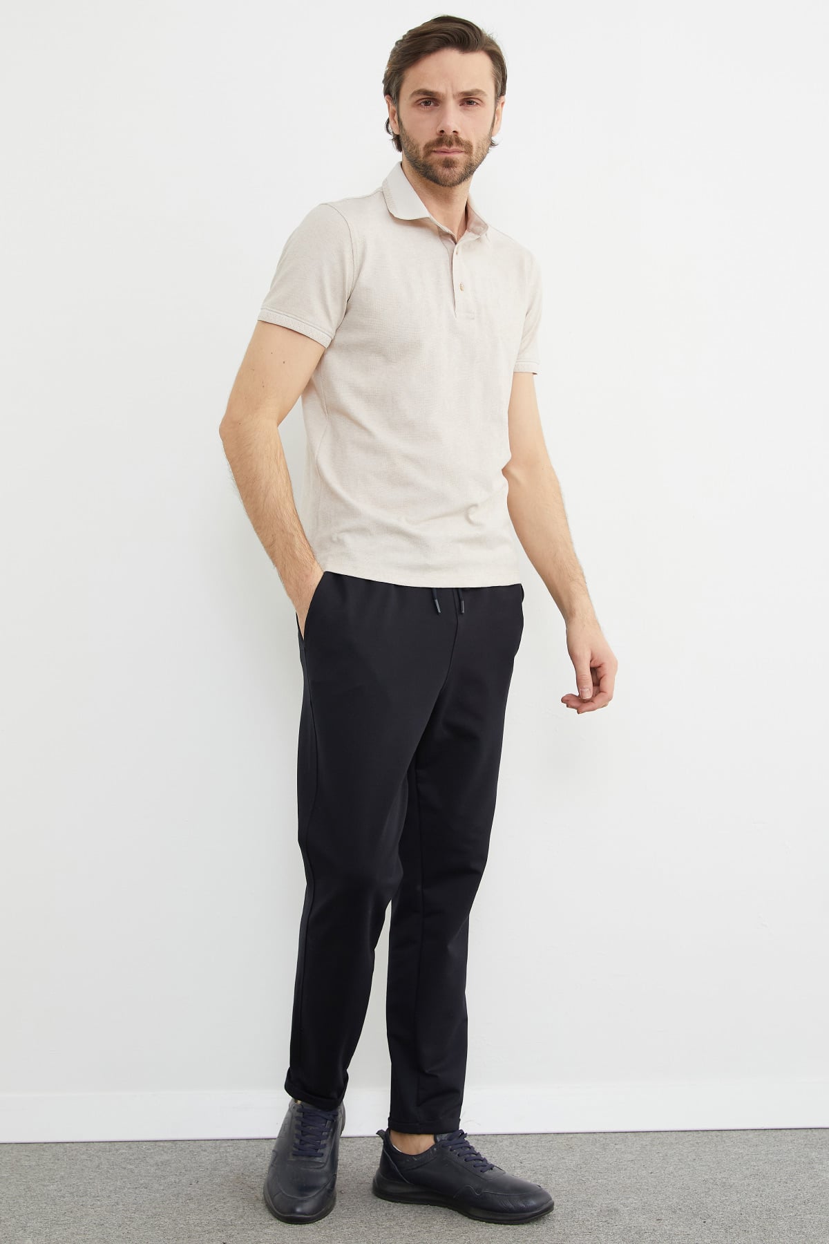 Beli Bağlamalı Duble Paça Pantolon 3
