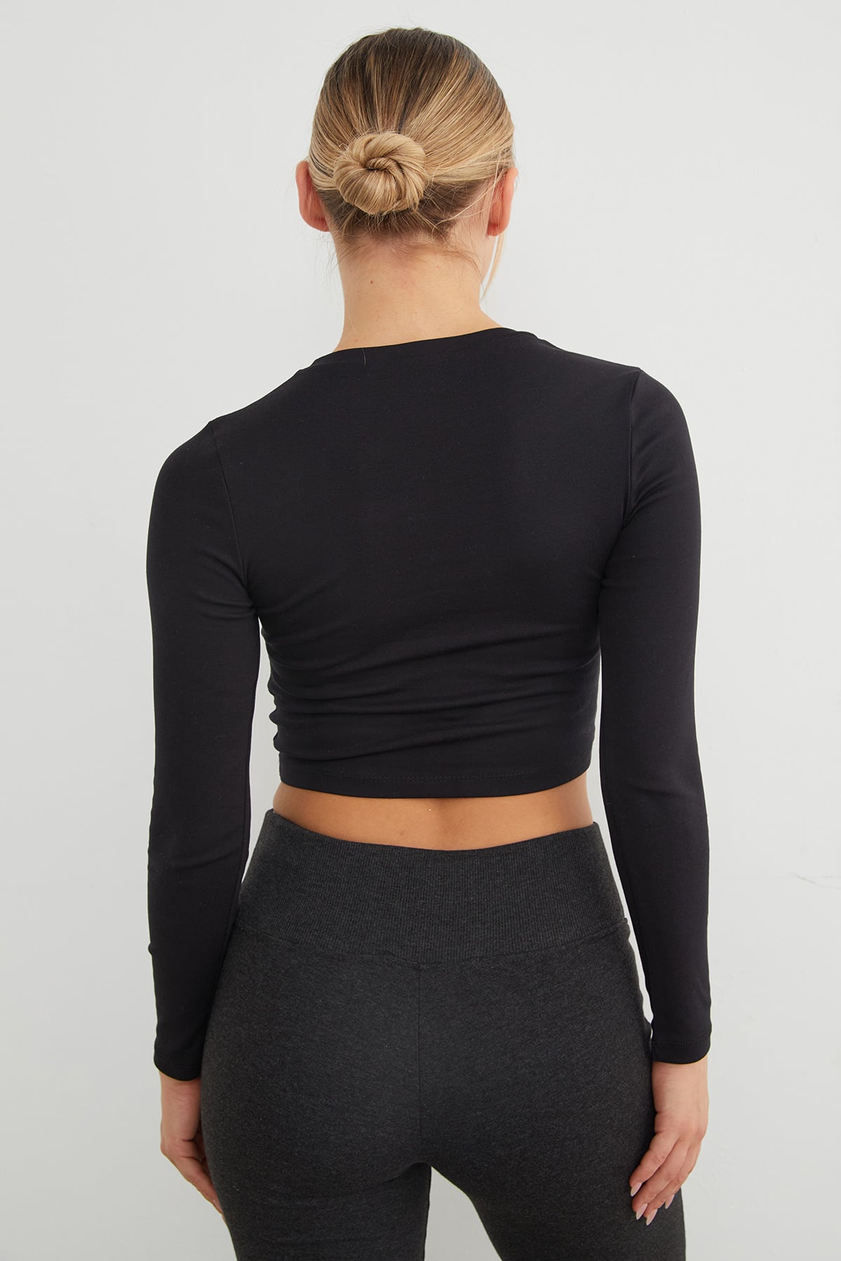 Ayıcık Nakışlı Crop Body 4