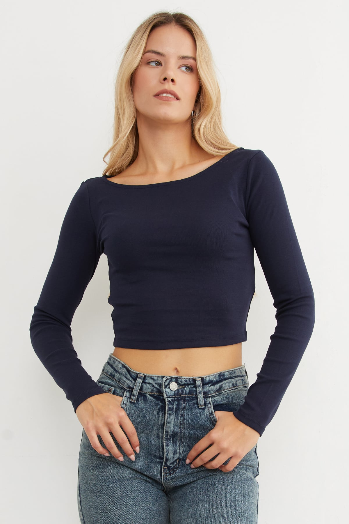 Basic Kayık Yaka Modal Body 4