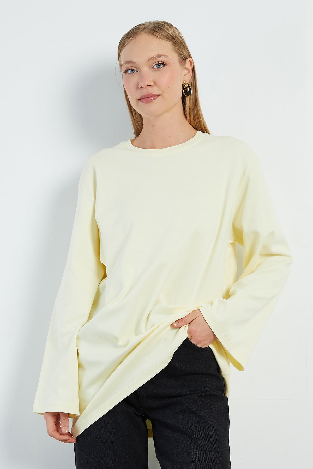 Fullamodest Basic Geniş Kol Tunik 2