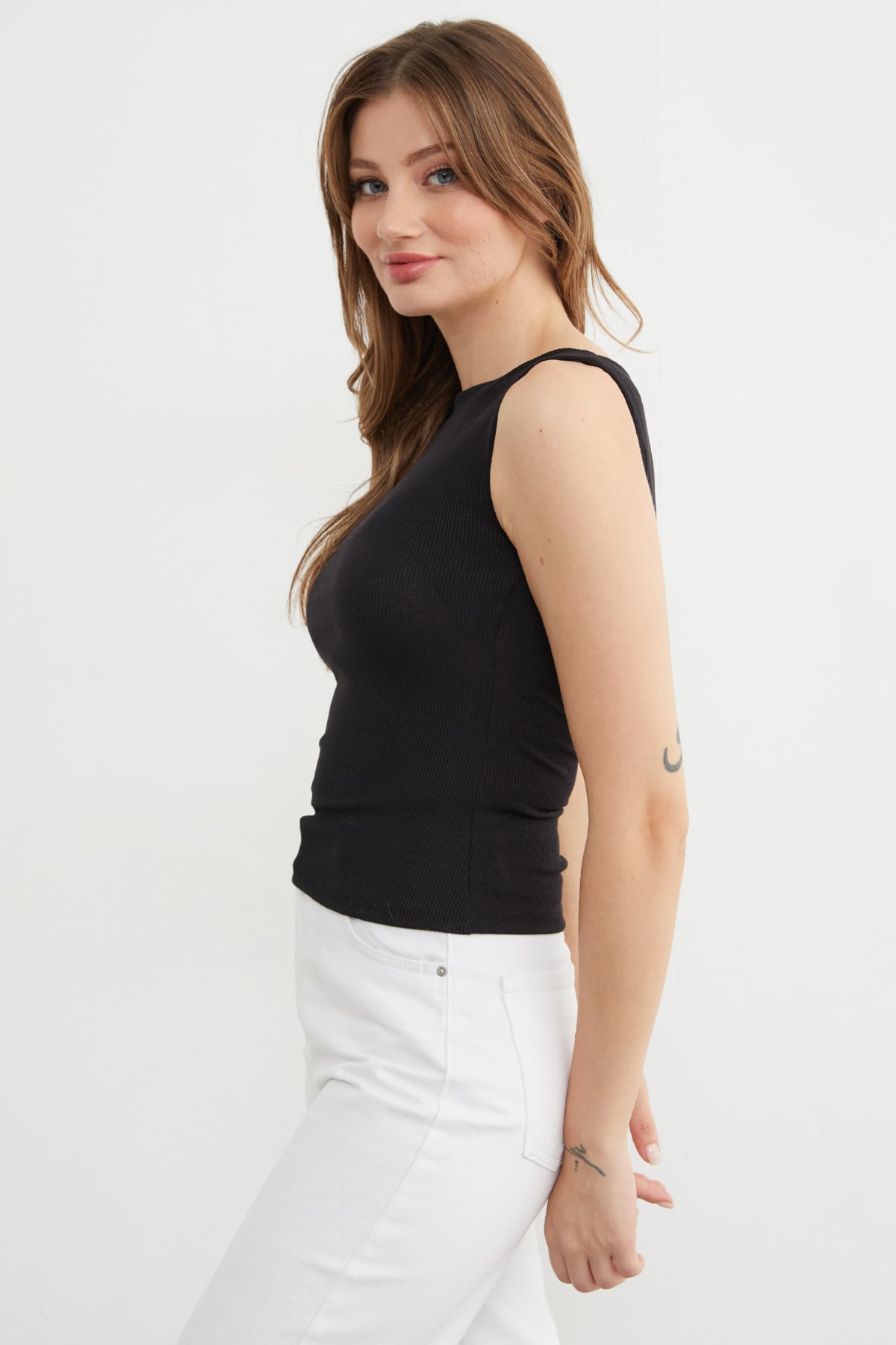 Fitilli Kayık Yaka Body 5