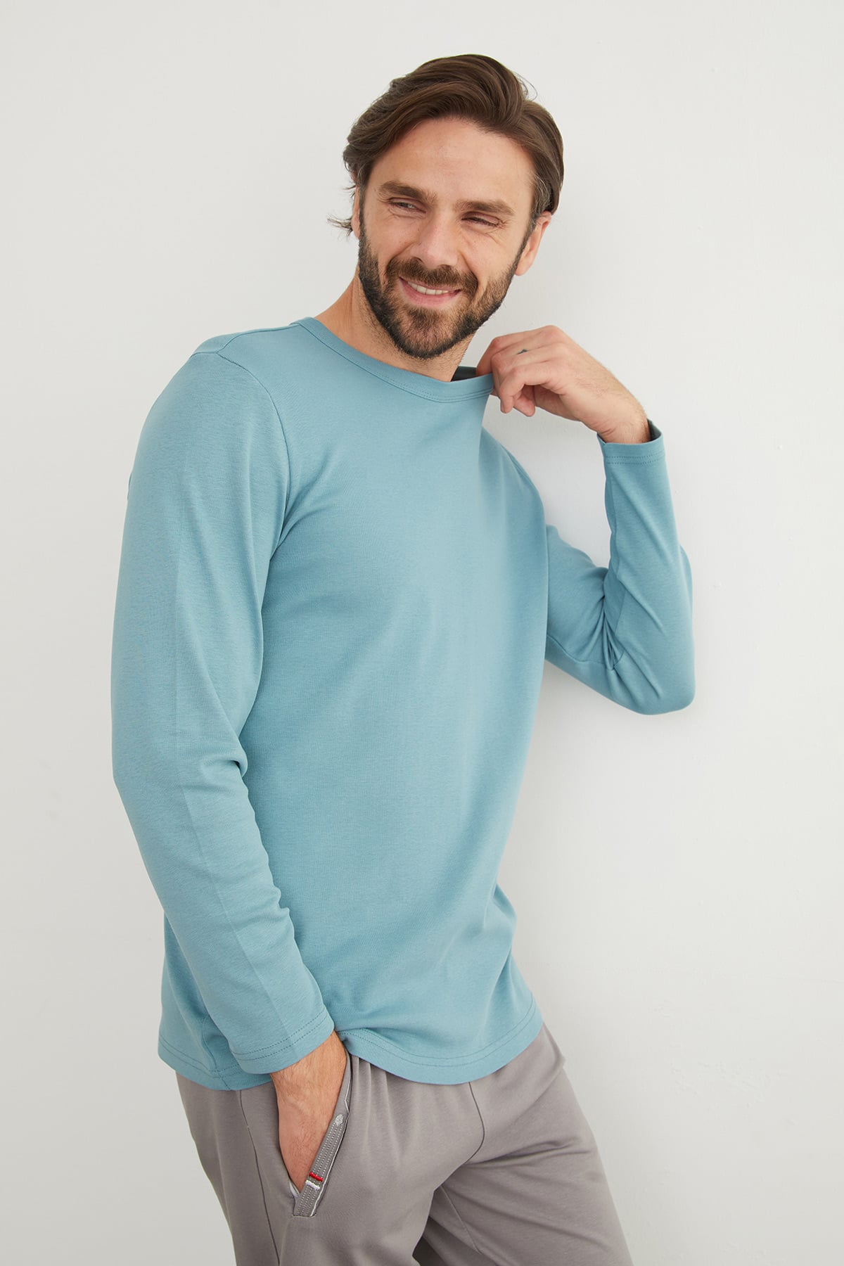 Basic Bisiklet Yaka Body
